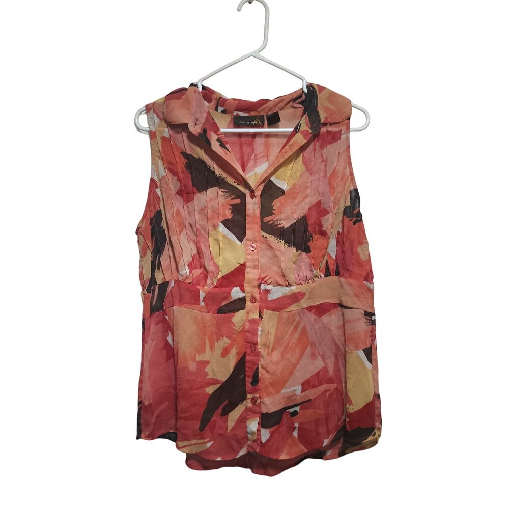 Ashley Stewart Women's Button Up Shirt Size 14/16